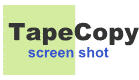 TapeCopy screen shot